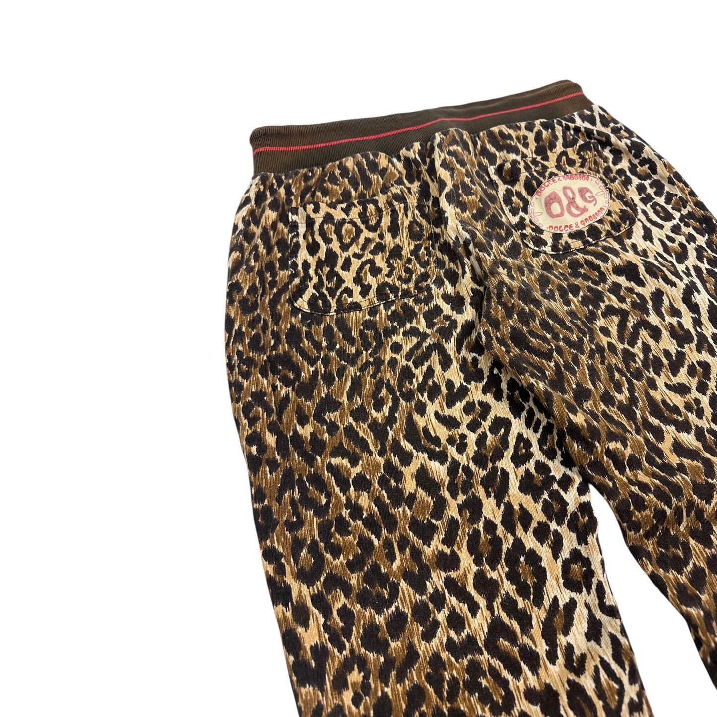 Vintage Dolce & Gabbana Leo Trackpants braun Damen L