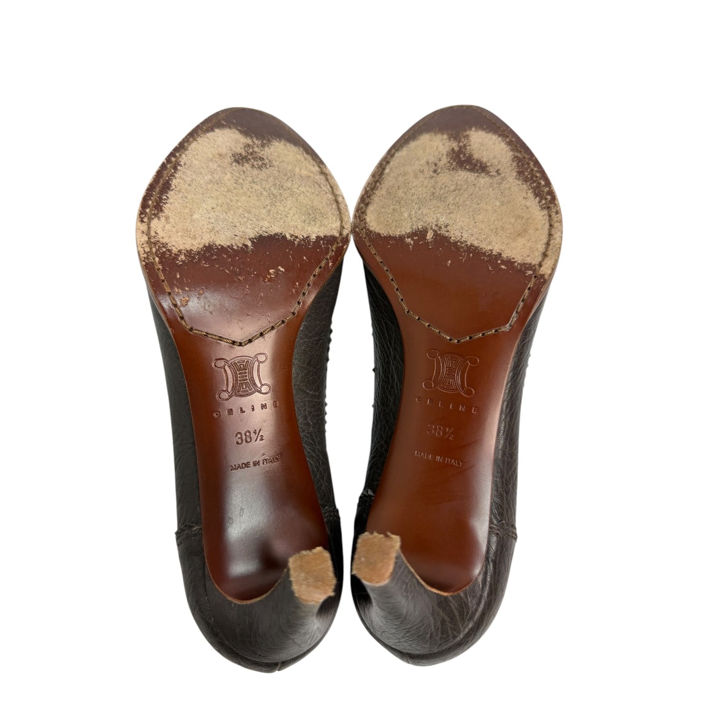 Vintage Celine Heels braun Gr. 38,5