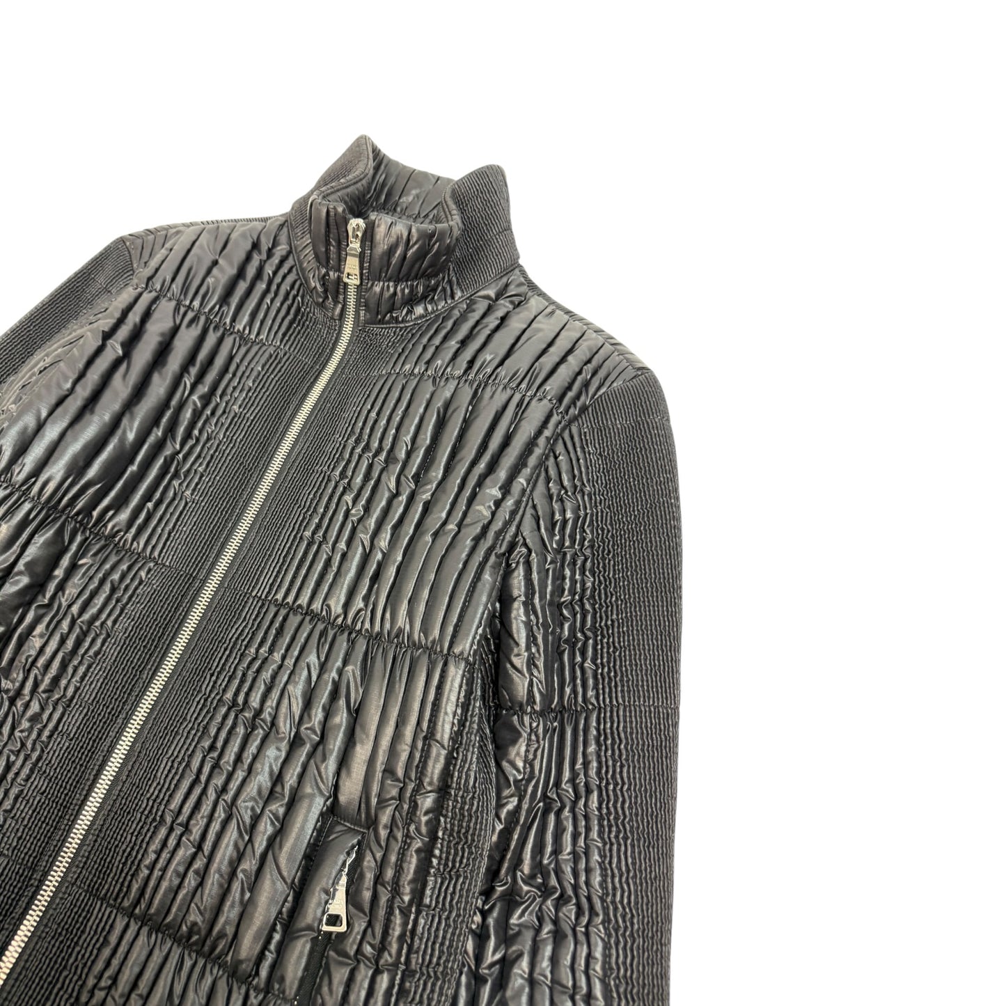 Vintage Prada Nylon Jacke schwarz Gr. 54 / L