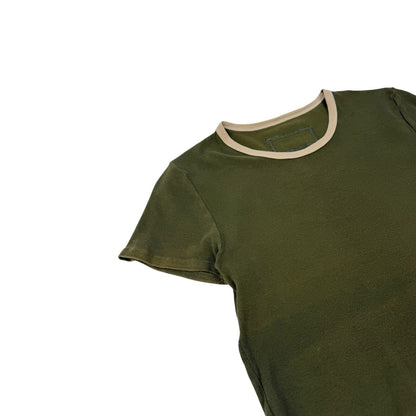 Vintage Dolce & Gabbana Top dunkelgrün Gr. M
