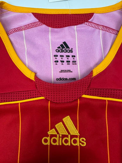 Vintage Adidas Spanien Fußballtrikot rot XL