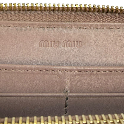 Vintage Miu Miu Portemonnaie rosa / Gold