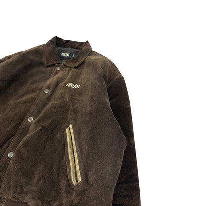 Vintage Diesel Lederjacke braun Gr. L 90s
