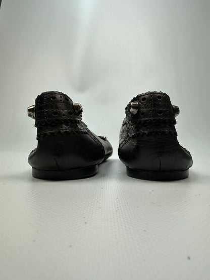 Vintage Balenciaga Ballerinas schwarz Gr. 41