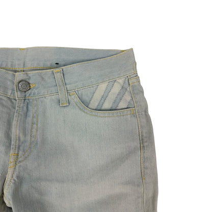 Vintage Yohji Yamamoto Y-3 Jeanshose hellblau 28