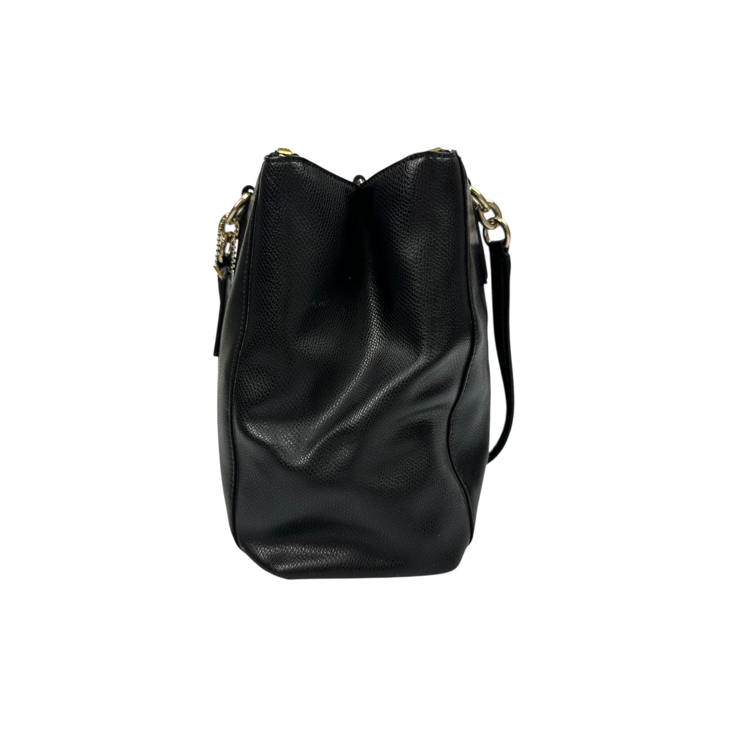 Coach Handtasche schwarz / gold