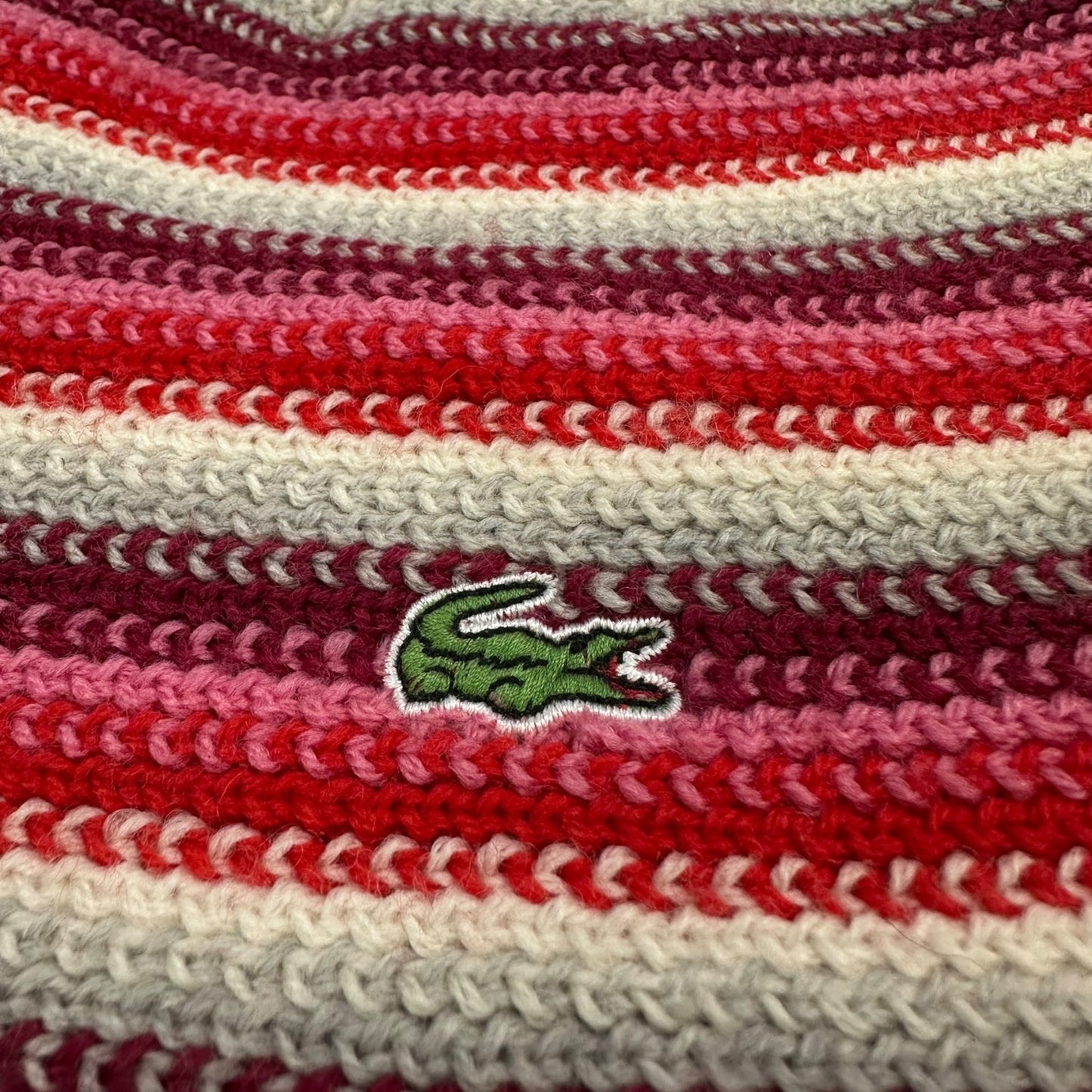 Vintage Lacoste Beanie pink