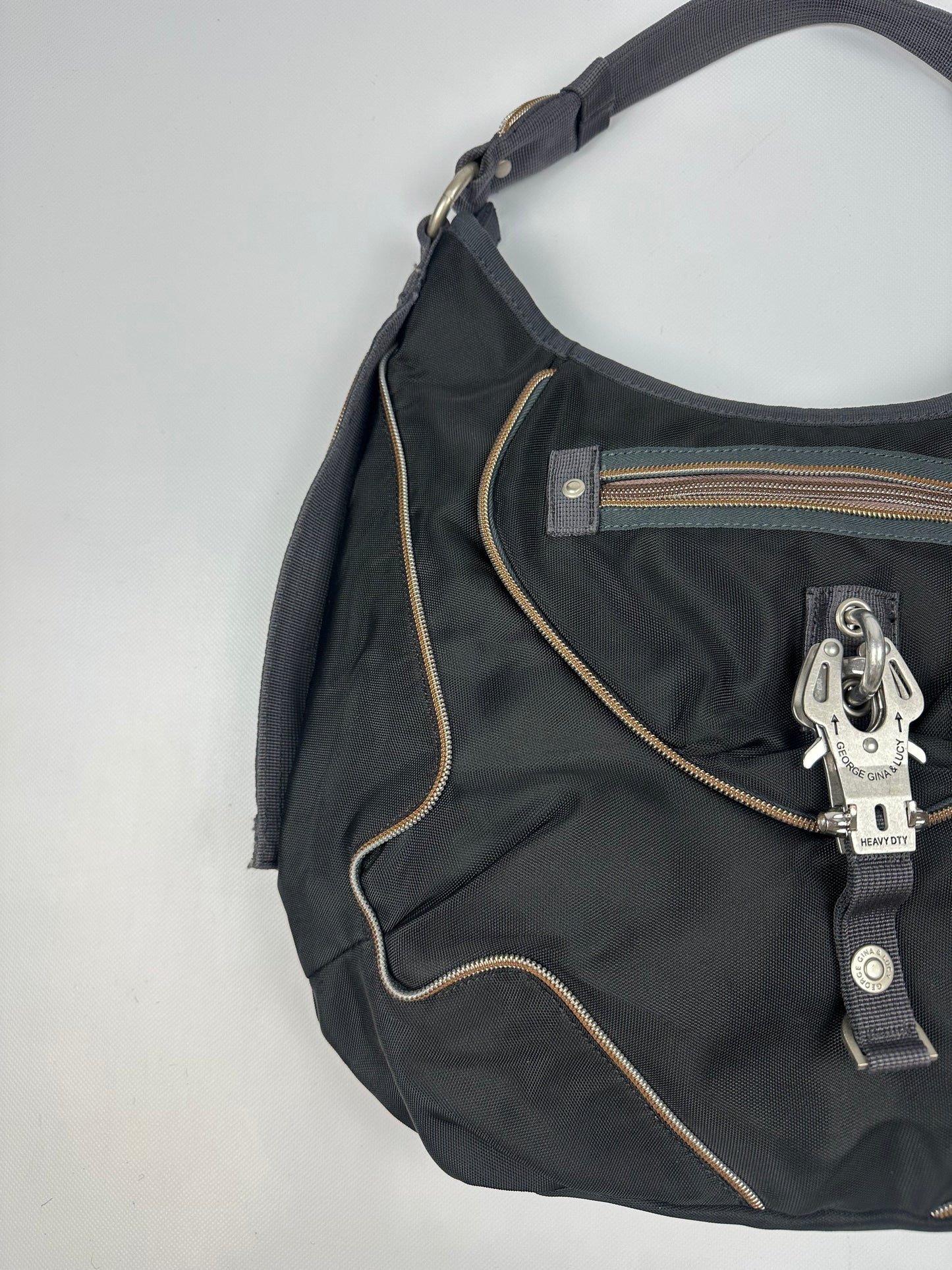 Vintage GG&L Handtasche schwarz