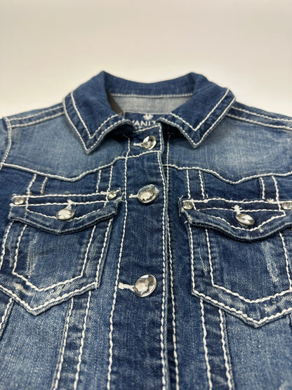 Vintage Vanity denim jacket blue S