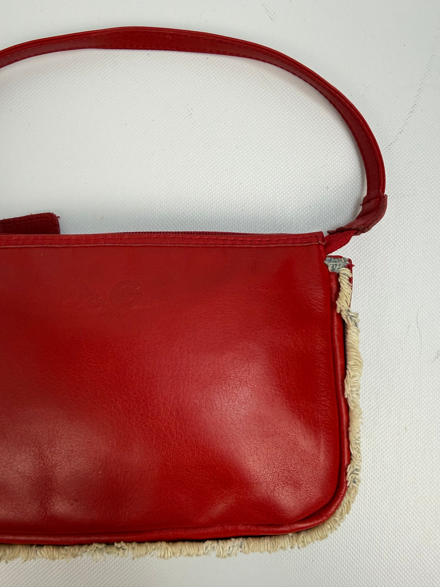 Vintage Dolce & Gabbana Tasche rot / Leo