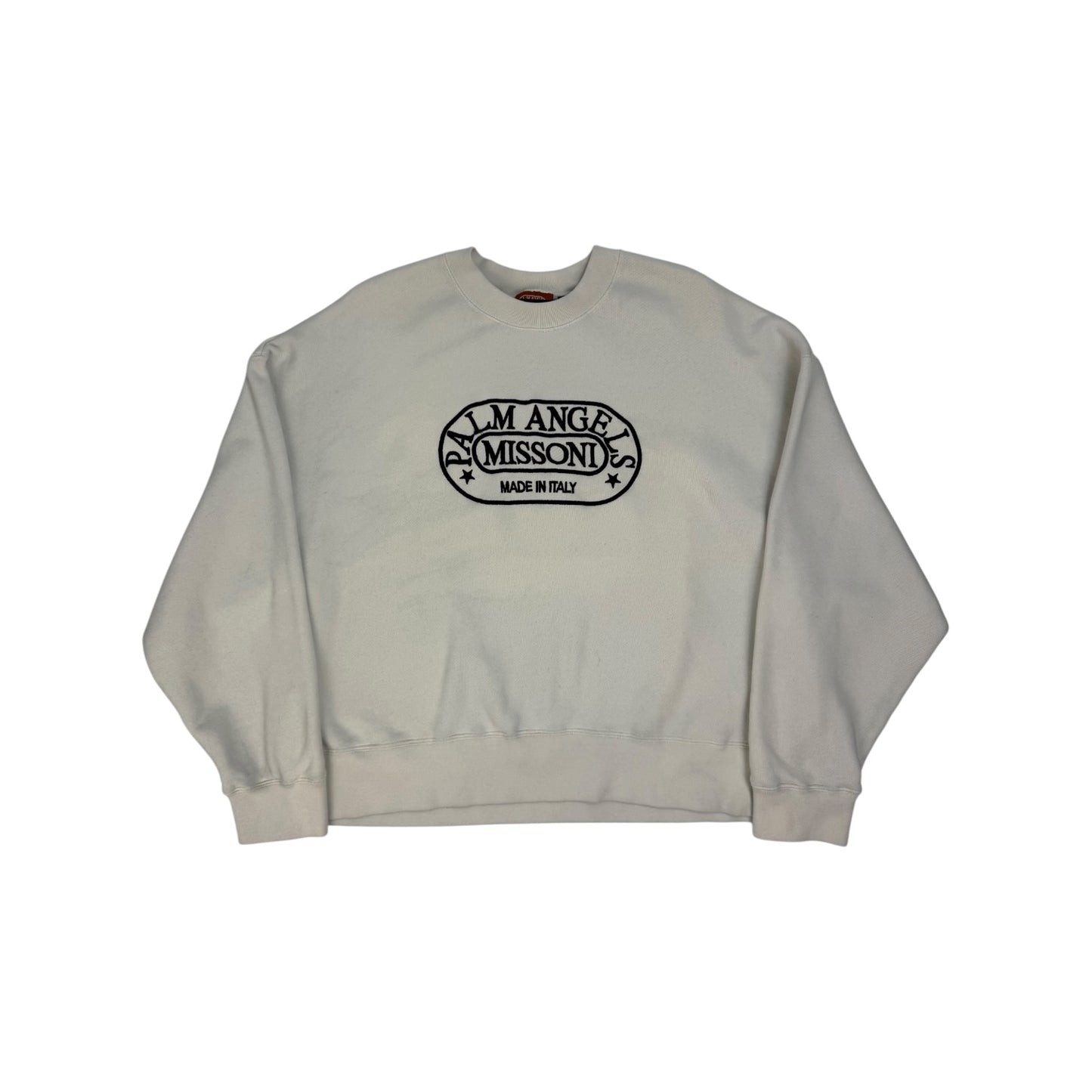 Palm Angels x Missoni Pullover weiß Gr. M