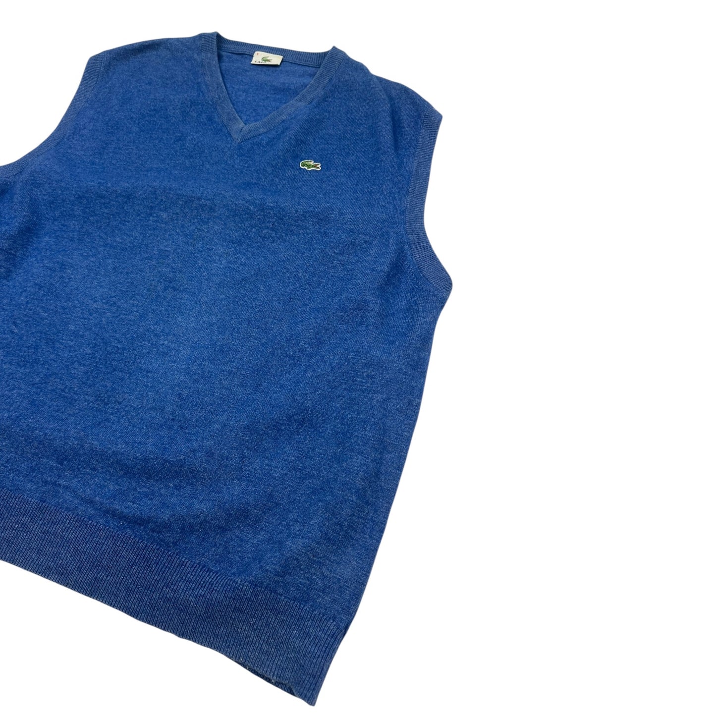 Vintage Lacoste Pullunder blau XXL