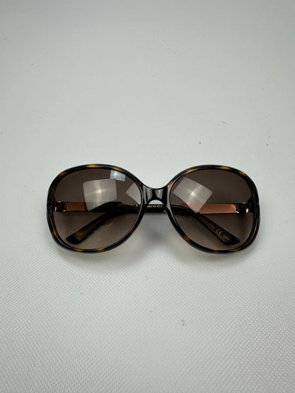 Vintage Gucci Sonnenbrille braun/gold