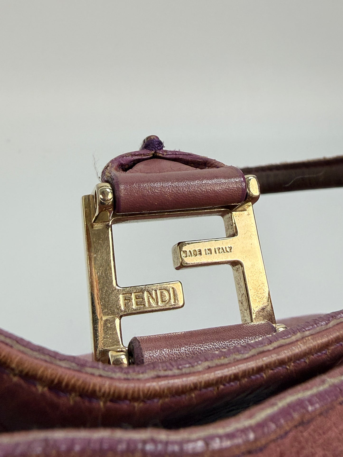 Vintage Fendi Shopper Lila
