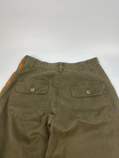 Vintage Dolce & Gabbana Hose grün/orange Gr. 42