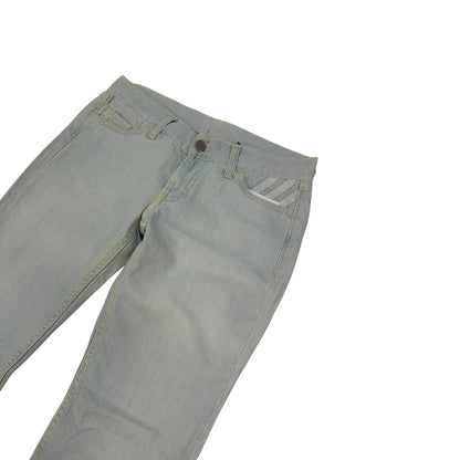 Vintage Yohji Yamamoto Y-3 Jeanshose hellblau 28
