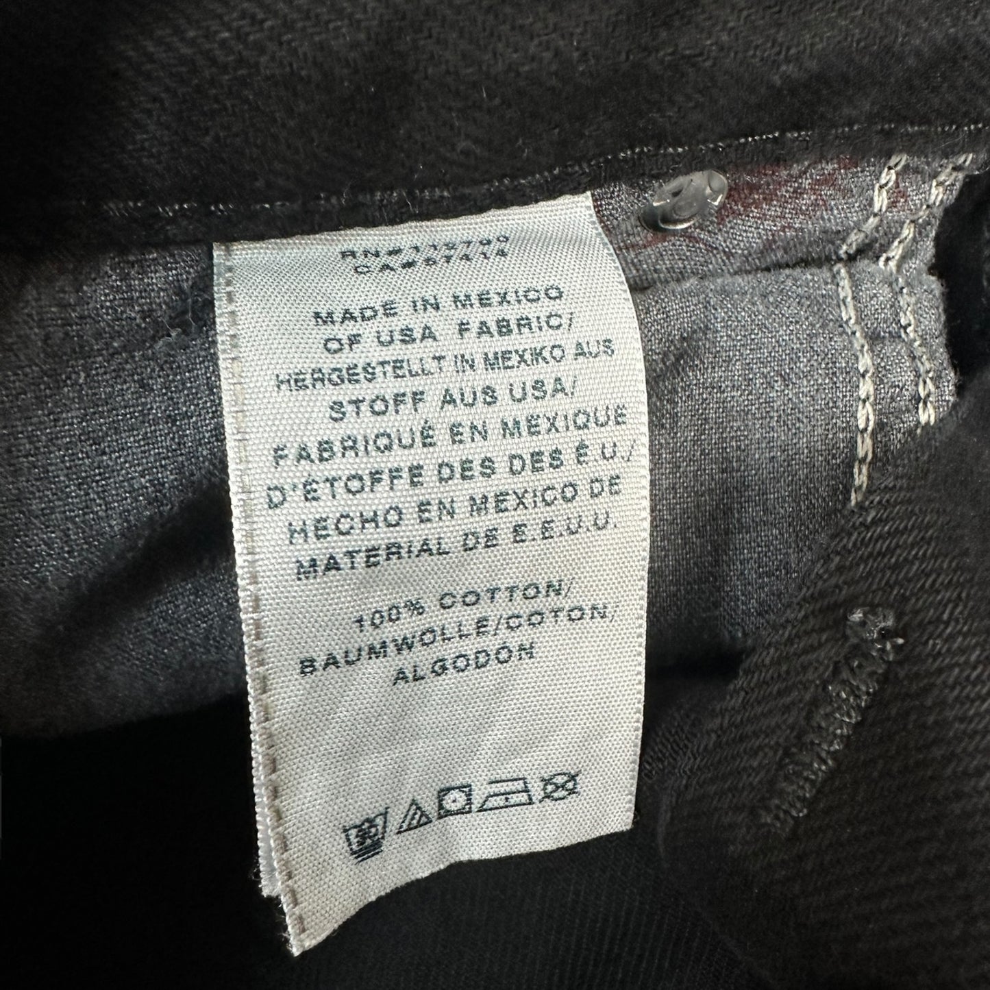 Vintage True Religion Jeanshose schwarz 32