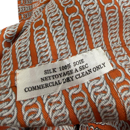 Vintage Hermes Hemd orange Gr. M