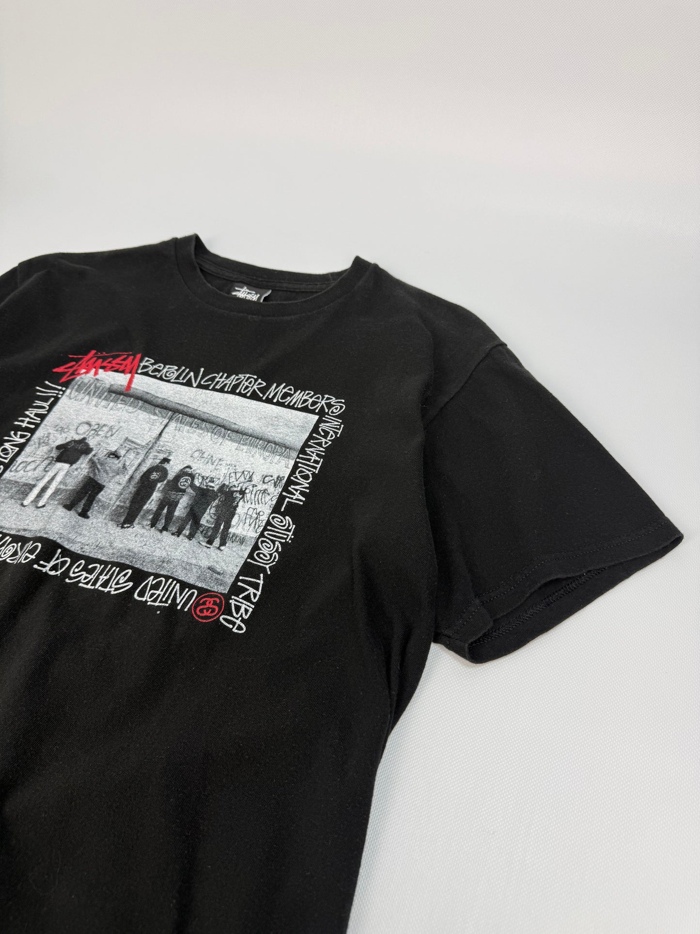 Stüssy T-Shirt schwarz Gr. M