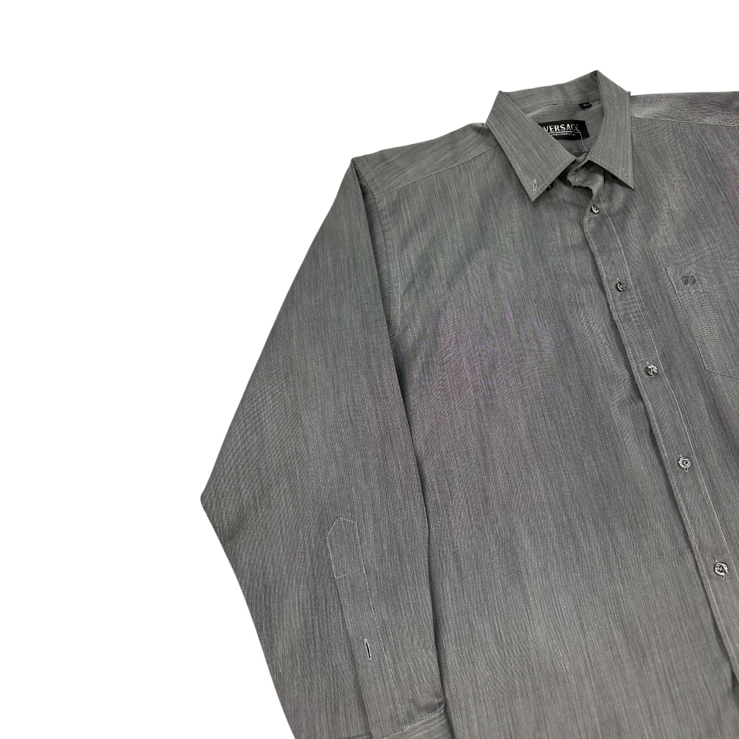 Versace Hemd grau XL