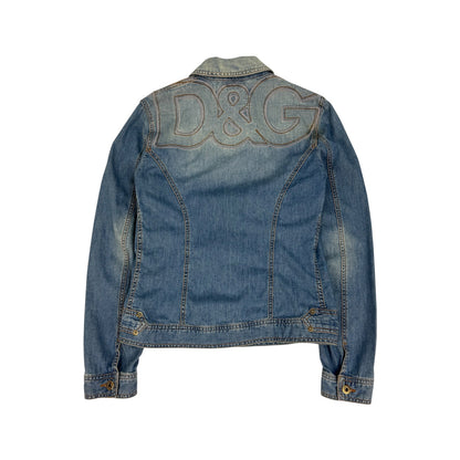 Vintage Dolce & Gabbana Jeansjacke blau Gr. M