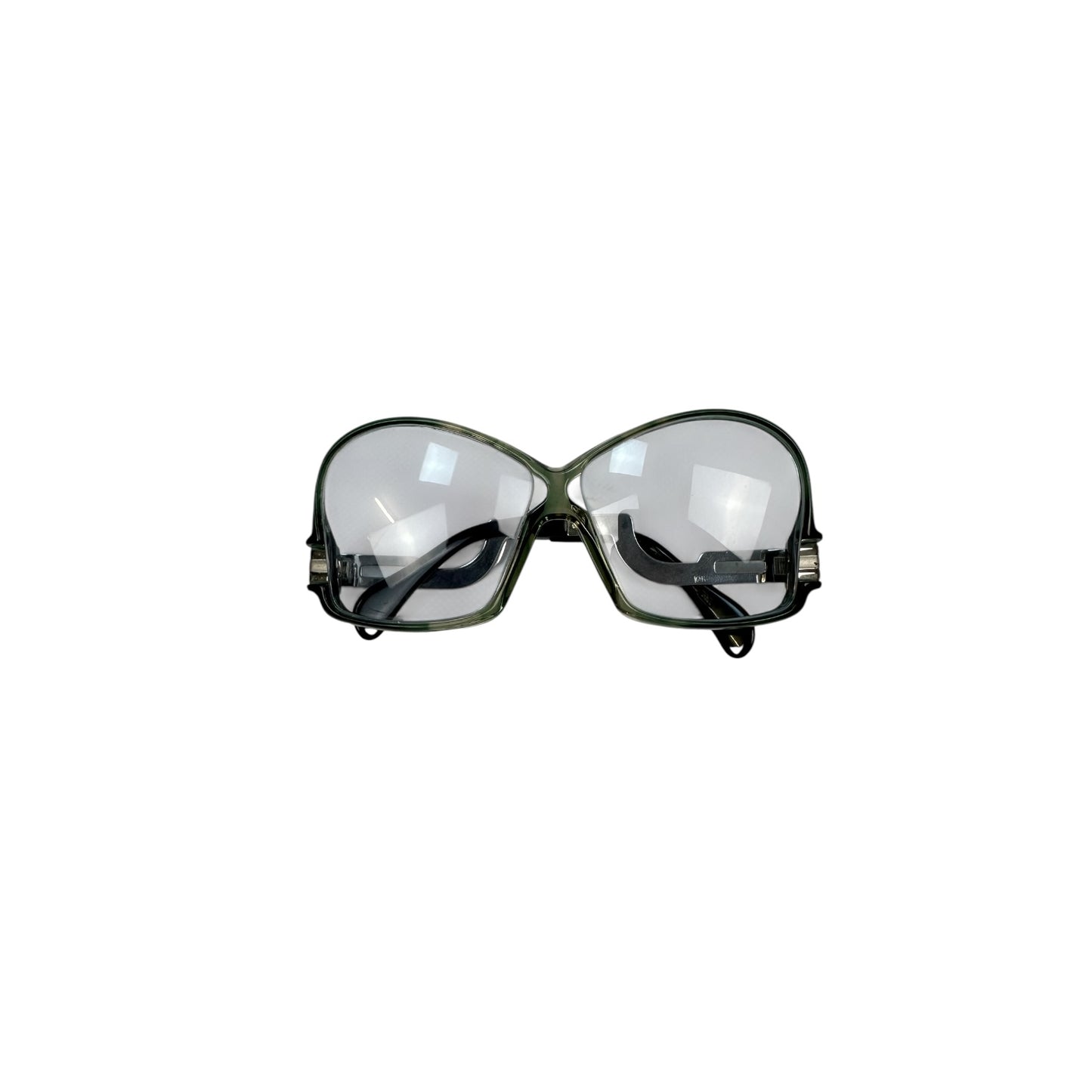 Vintage Cazal Brille silber / grün