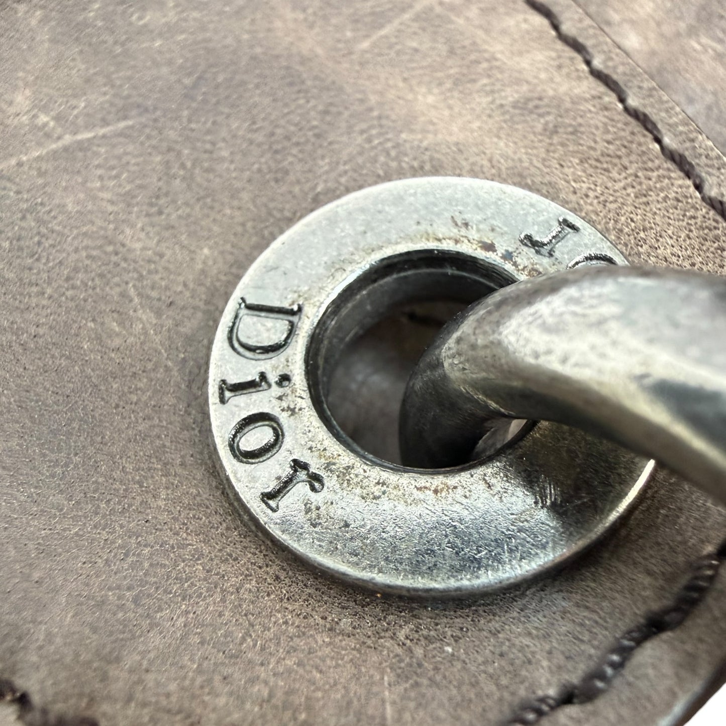 Vintage Christian Dior Rebelle Handtasche braun