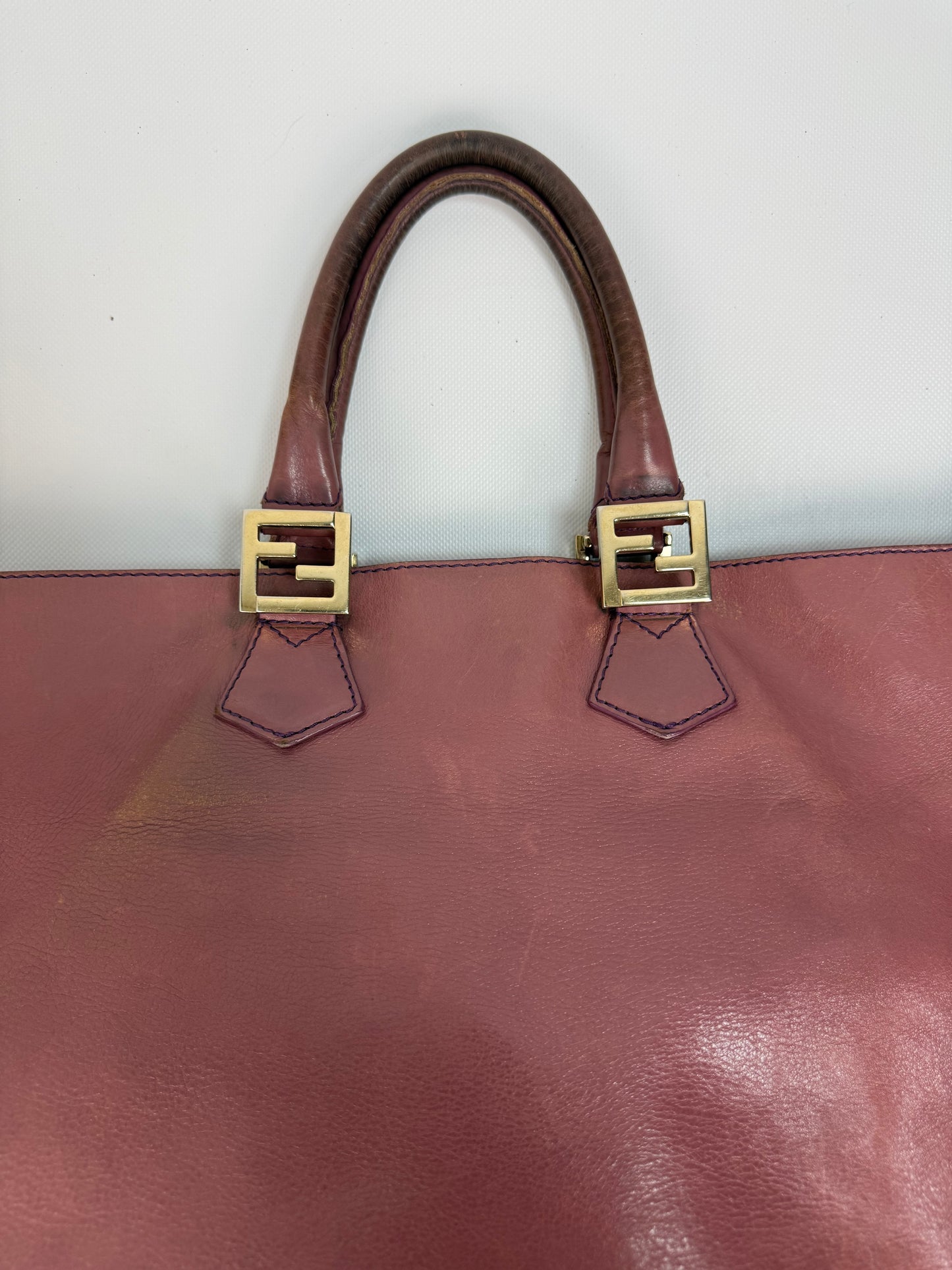 Vintage Fendi Shopper Lila