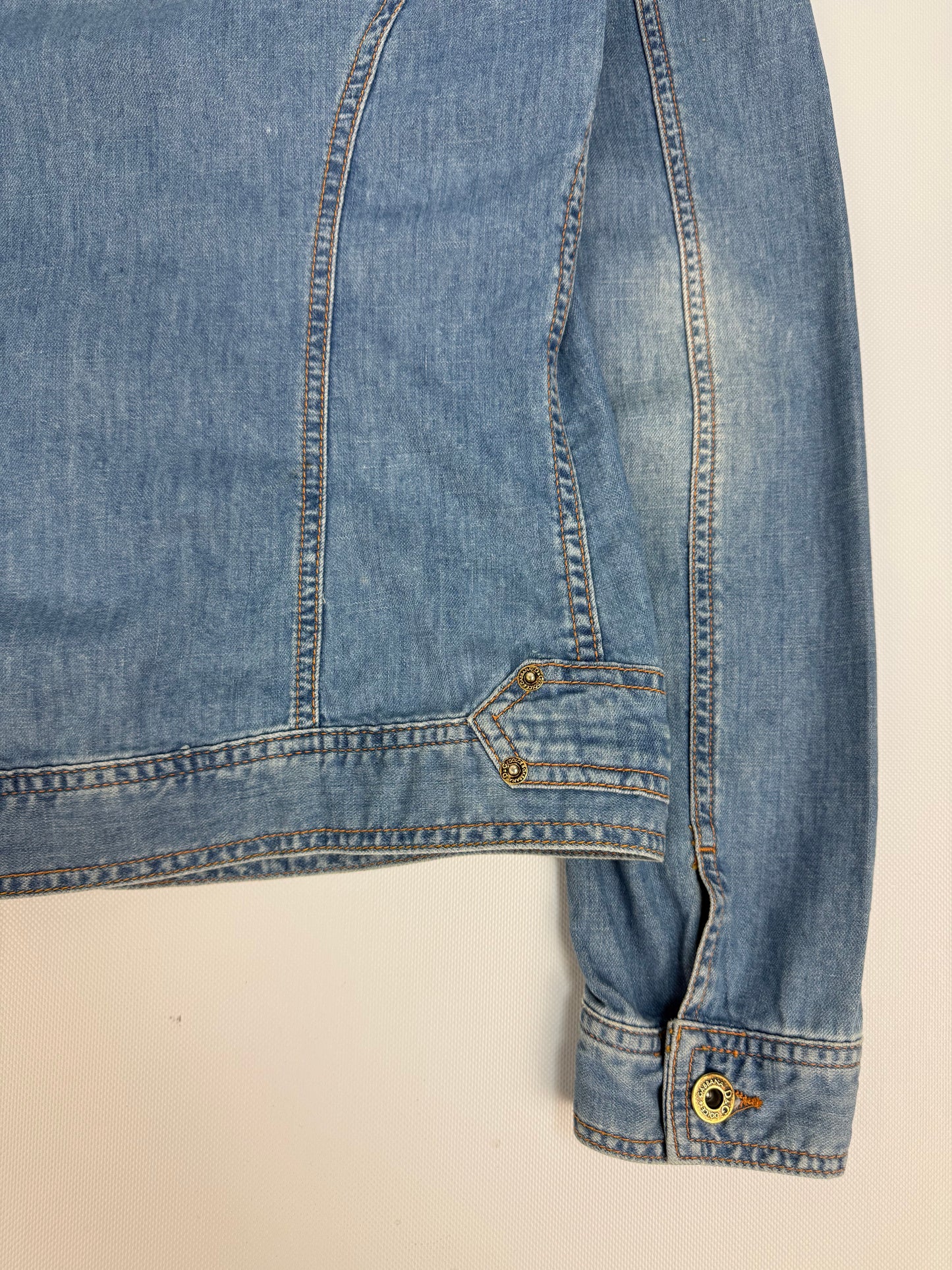 Vintage Dolce & Gabbana Jeansjacke blau Gr. M