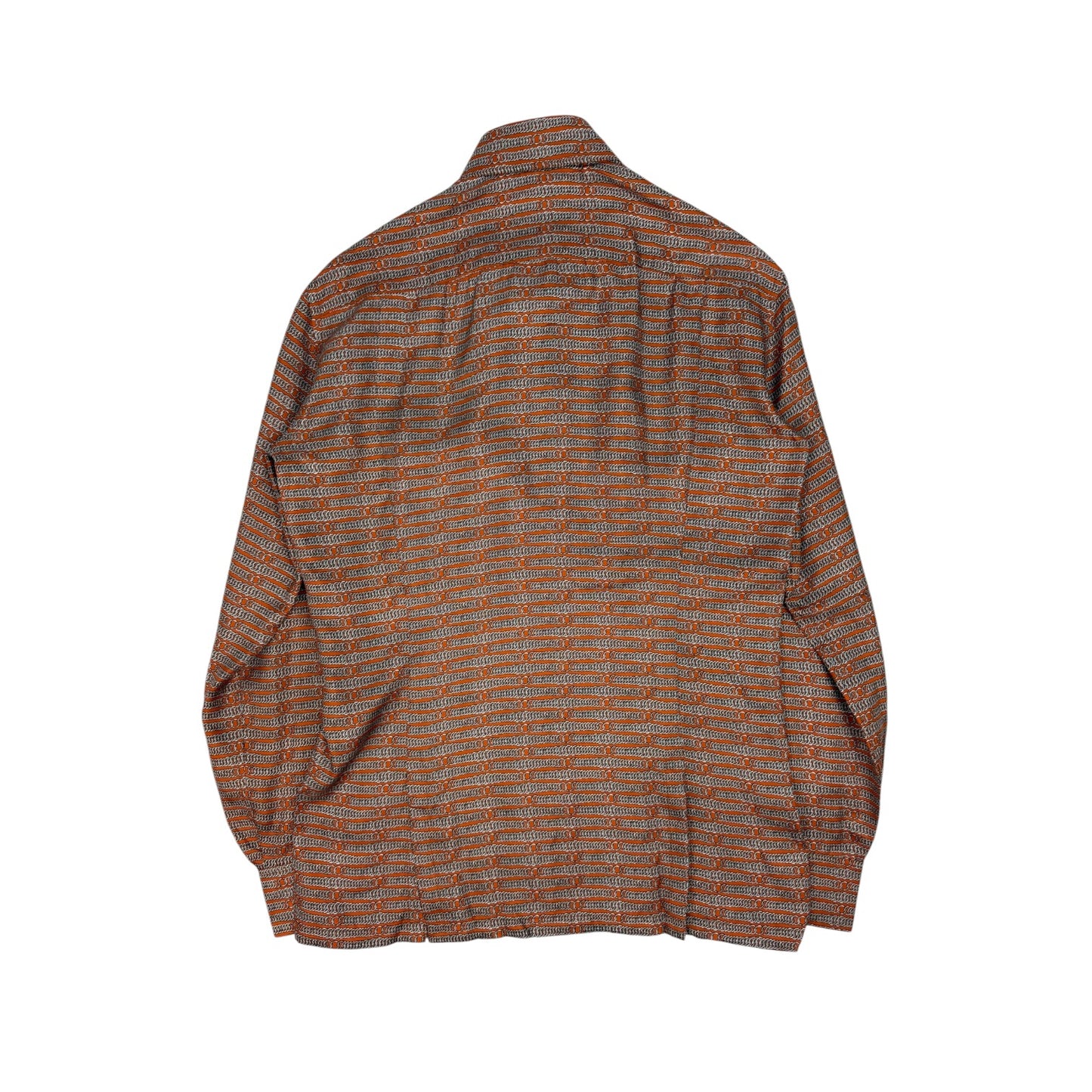 Vintage Hermes Hemd orange Gr. M