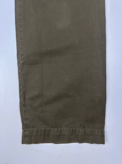 Vintage Dolce & Gabbana Hose grün/orange Gr. 42