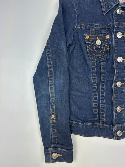 Vintage True Religion denim jacket blue S
