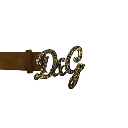 Vintage Dolce & Gabbana Gürtel braun 105