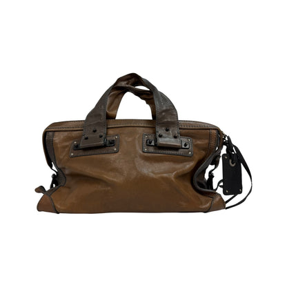 Vintage Chloé Handtasche braun / schwarz