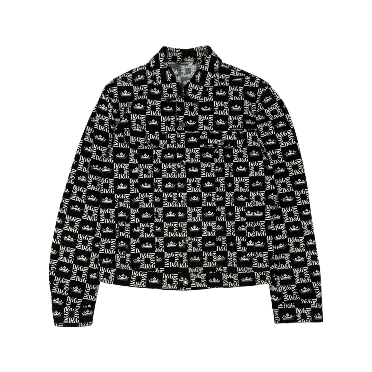 Dolce & Gabbana Jacke schwarz / weiß Gr. 50