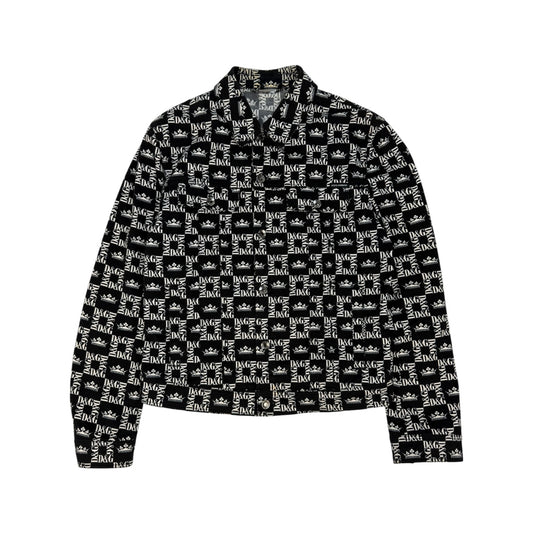 Dolce & Gabbana Jacke schwarz / weiß Gr. 50