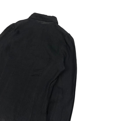 Vintage Prada Bluse schwarz 38