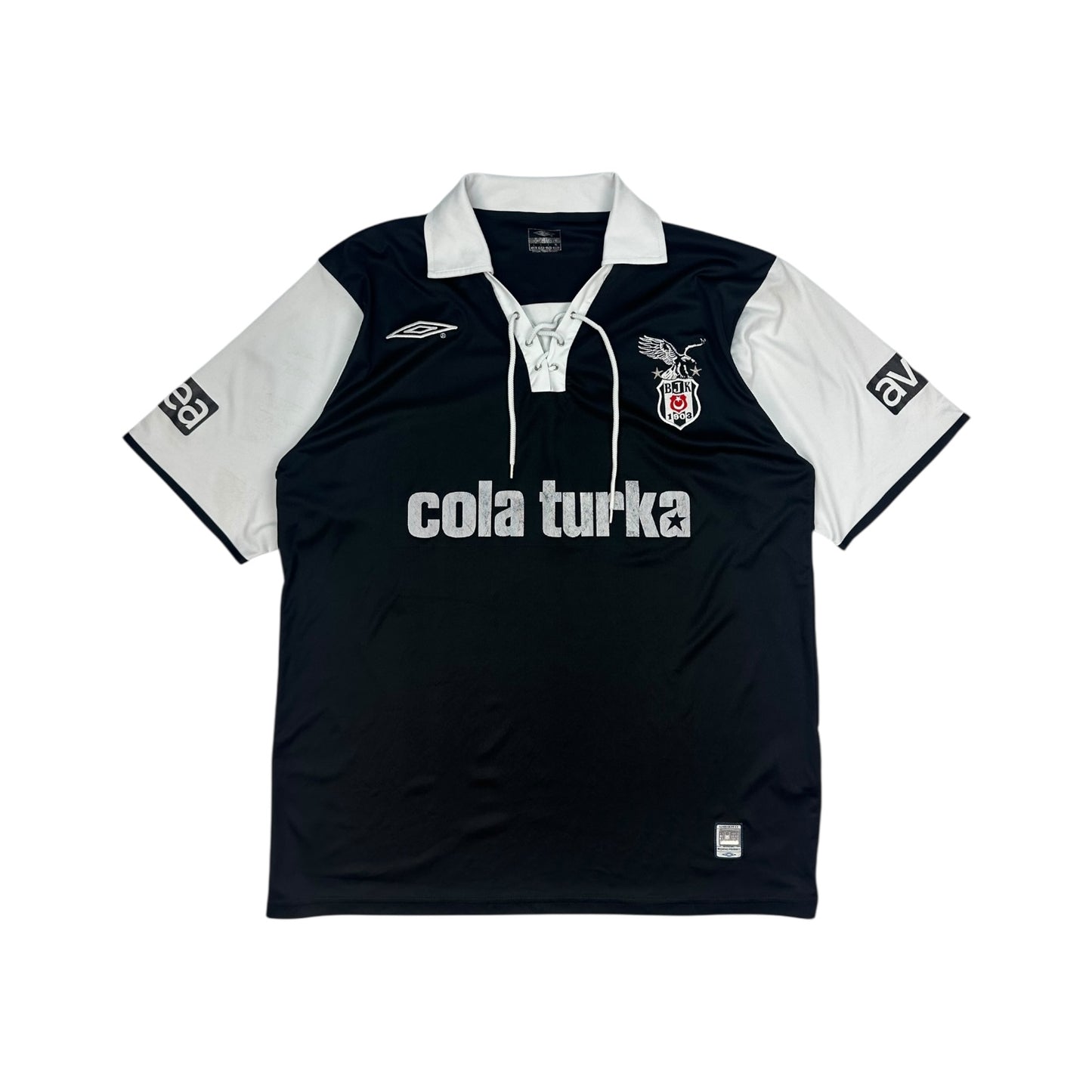 Vintage Umbro Türkei Trikot schwarz / weiß L