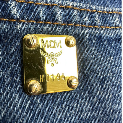 Vintage MCM Hot pants blau 27
