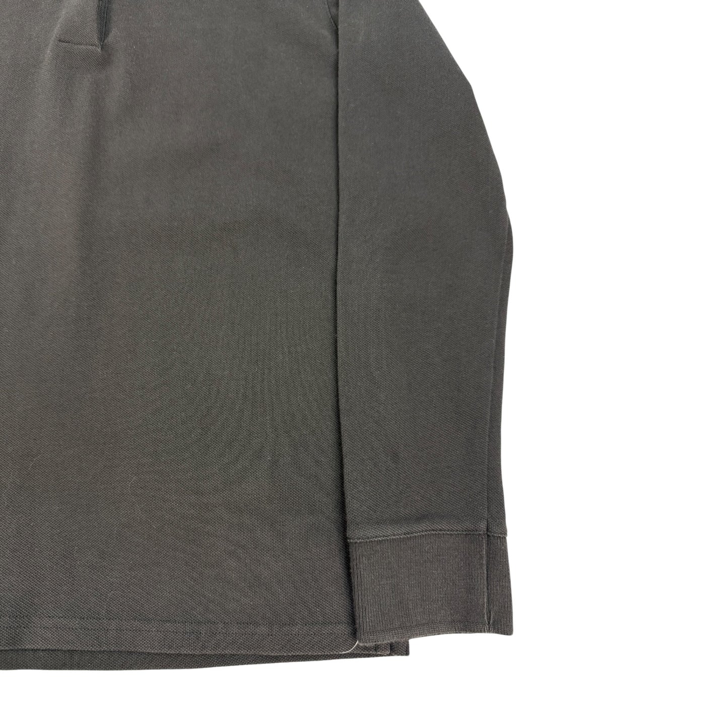 Vintage Prada Poloshirt Lang schwarz Gr. S