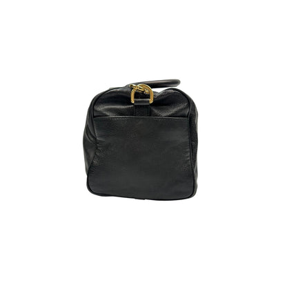 Vintage Loewe Handtasche schwarz