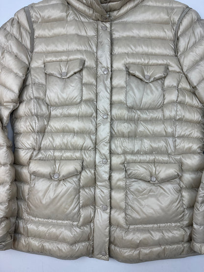 Vintage Moncler Jacke creme Damen XL (5)