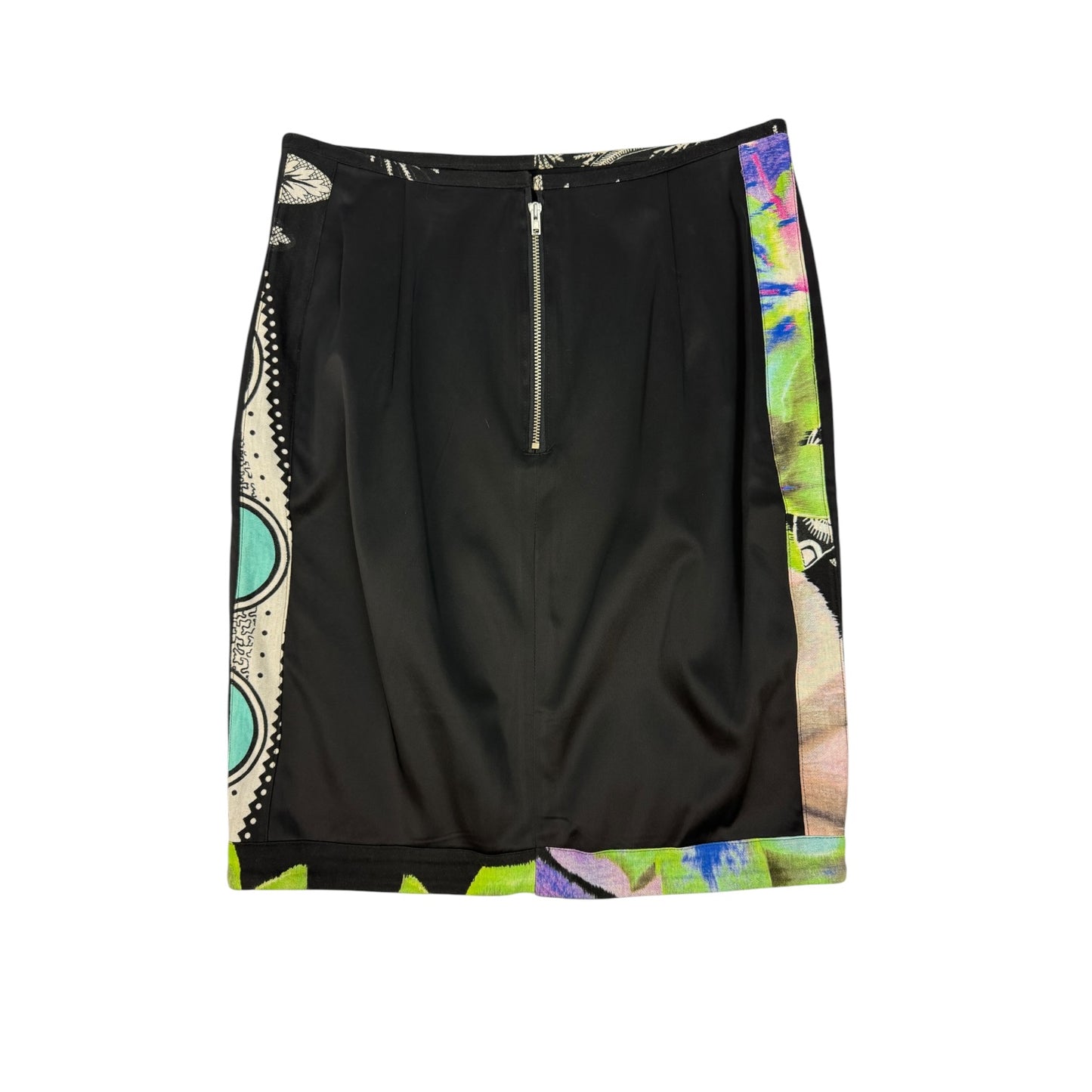 Vintage Class Cavalli Set ( Rock & Top) schwarz / bunt Gr. M