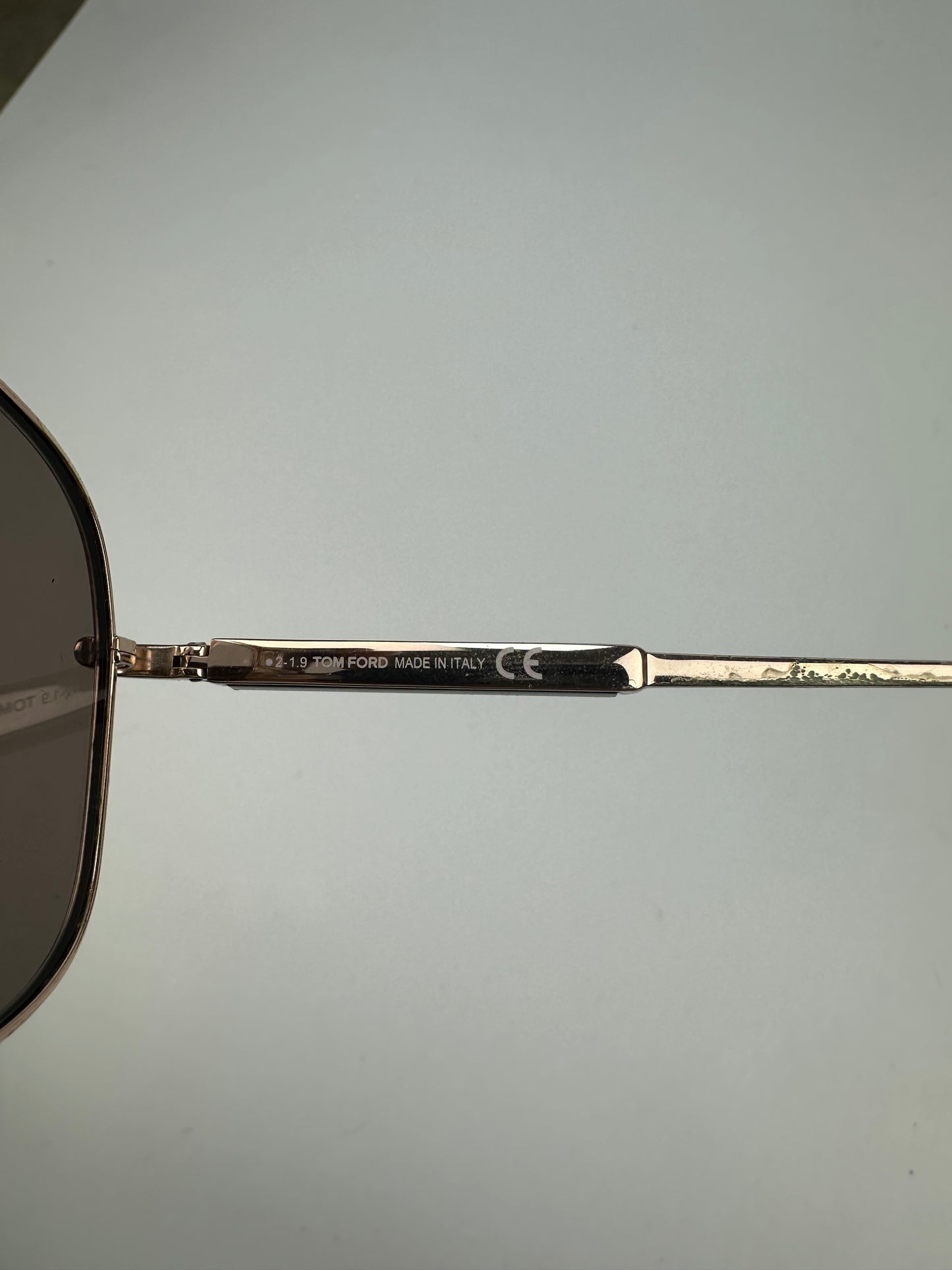Vintage Tom Ford Sonnenbrille Jude TF669 28B silber