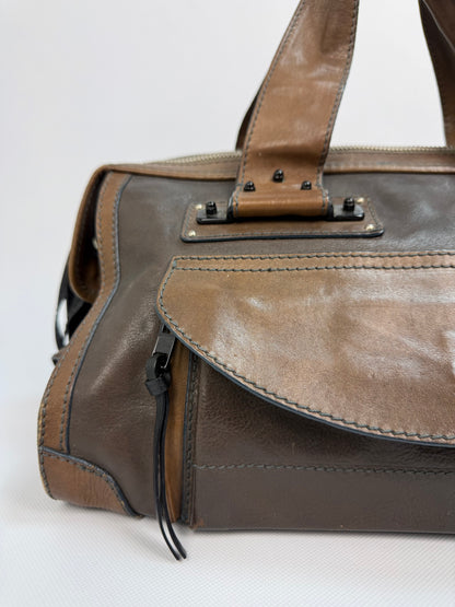Vintage Chloé Handtasche braun / schwarz