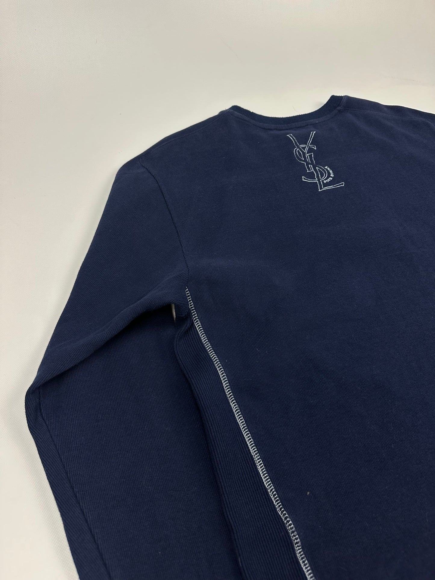 Vintage Yves Saint Laurent Pullover navy Gr. L