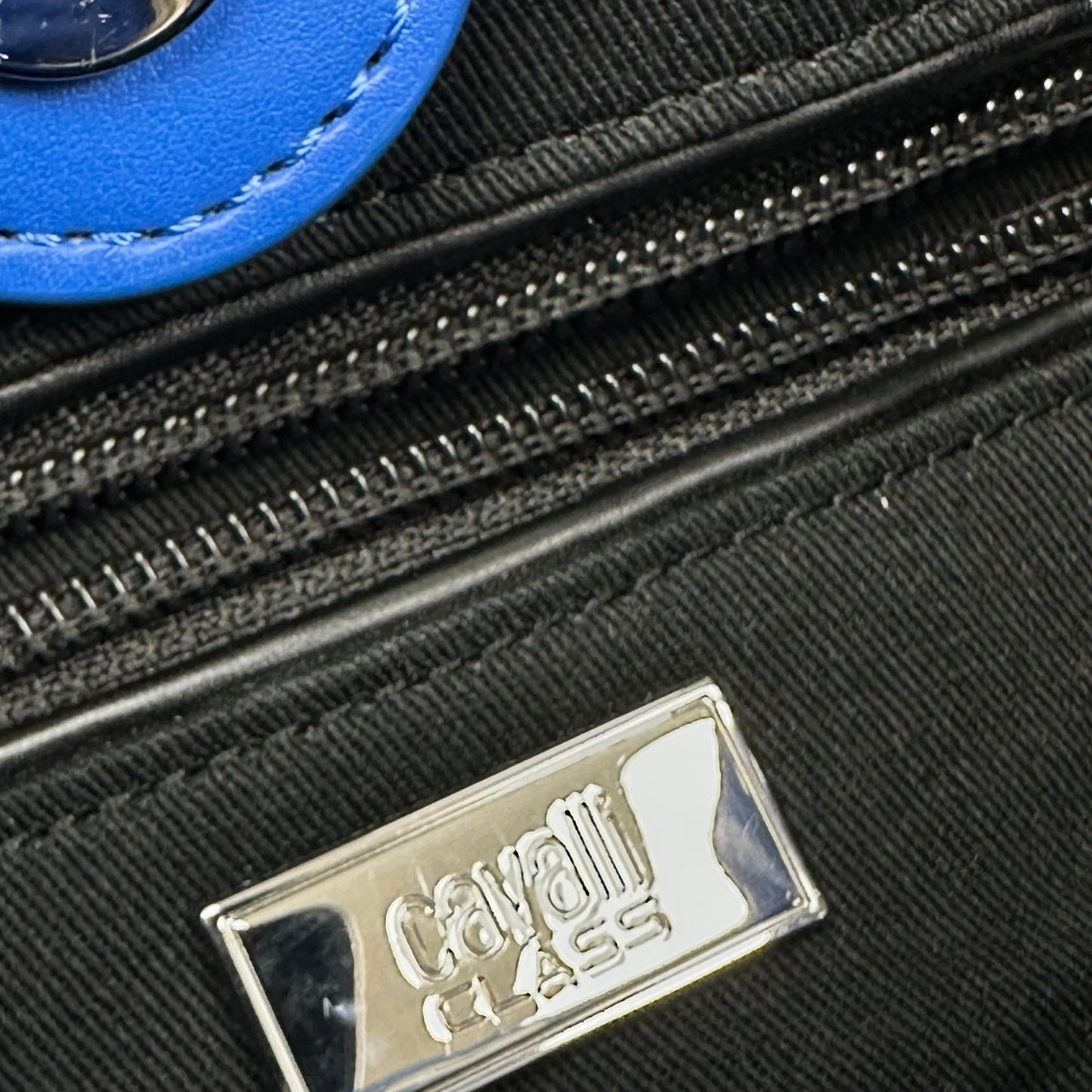 Roberto Cavalli Class Tasche blau