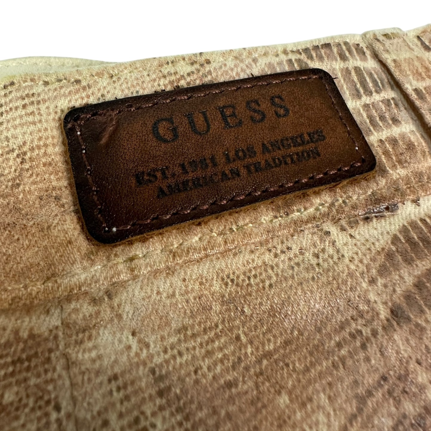 Vintage Guess Rock beige 29