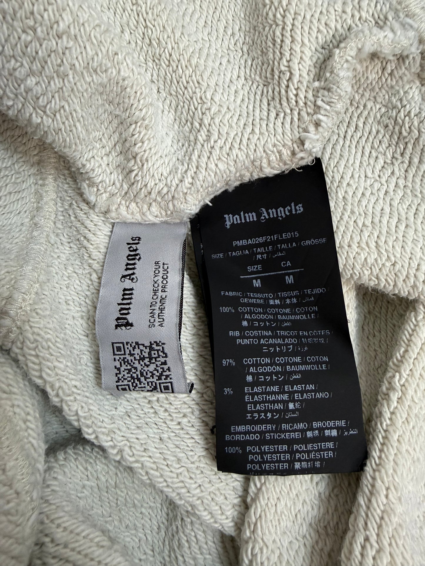 Palm Angels x Missoni Pullover weiß Gr. M