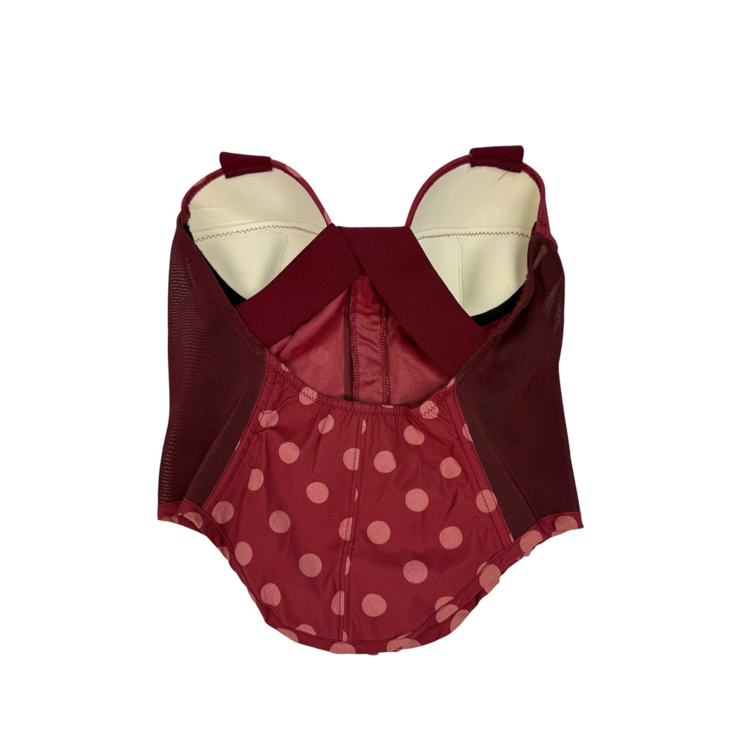 Vintage Gaultier Junior Korsett rot Dead Stock Gr. 40